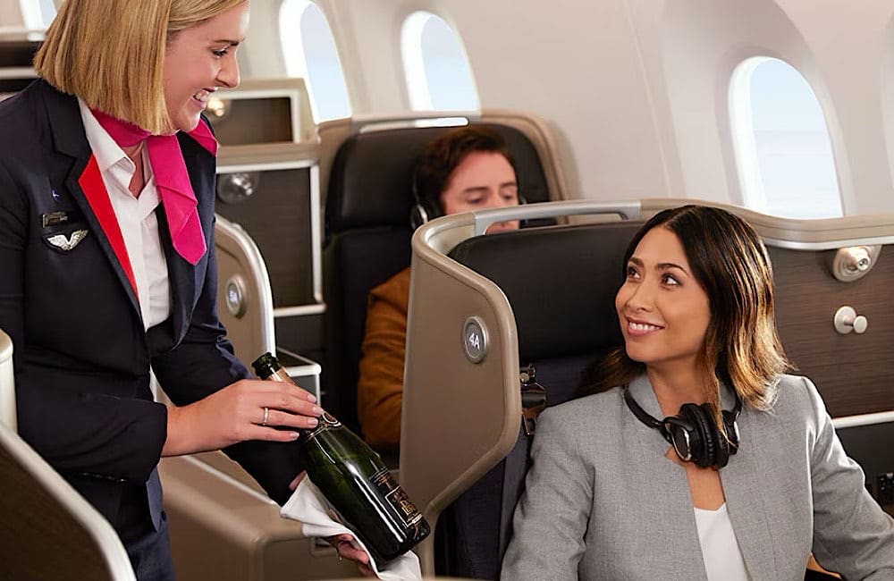 Airlines are reconfiguring cabins with more premium seating to meet rising corporate demand, reshaping availability across the market.