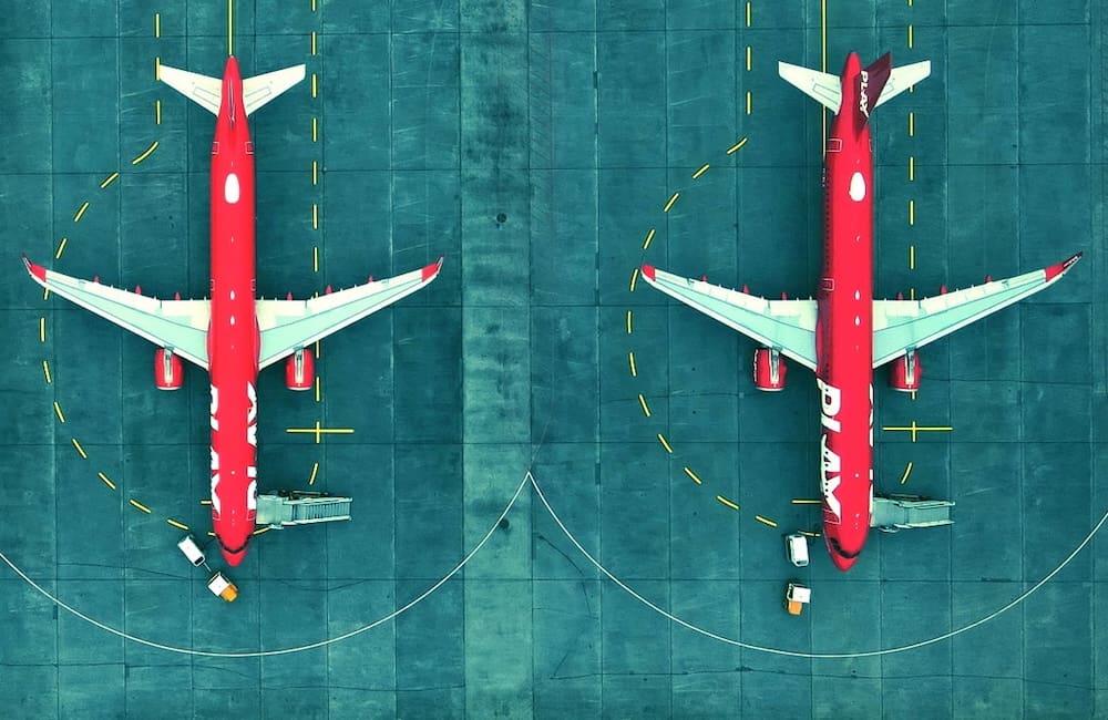 Parked Play aircraft.