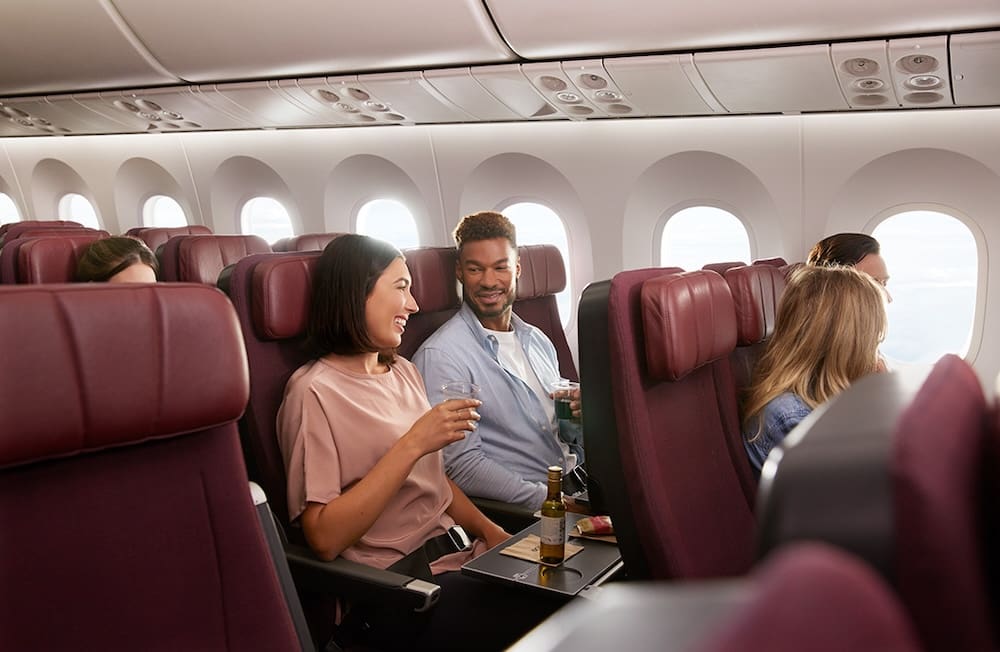Qantas' Dreamliner.