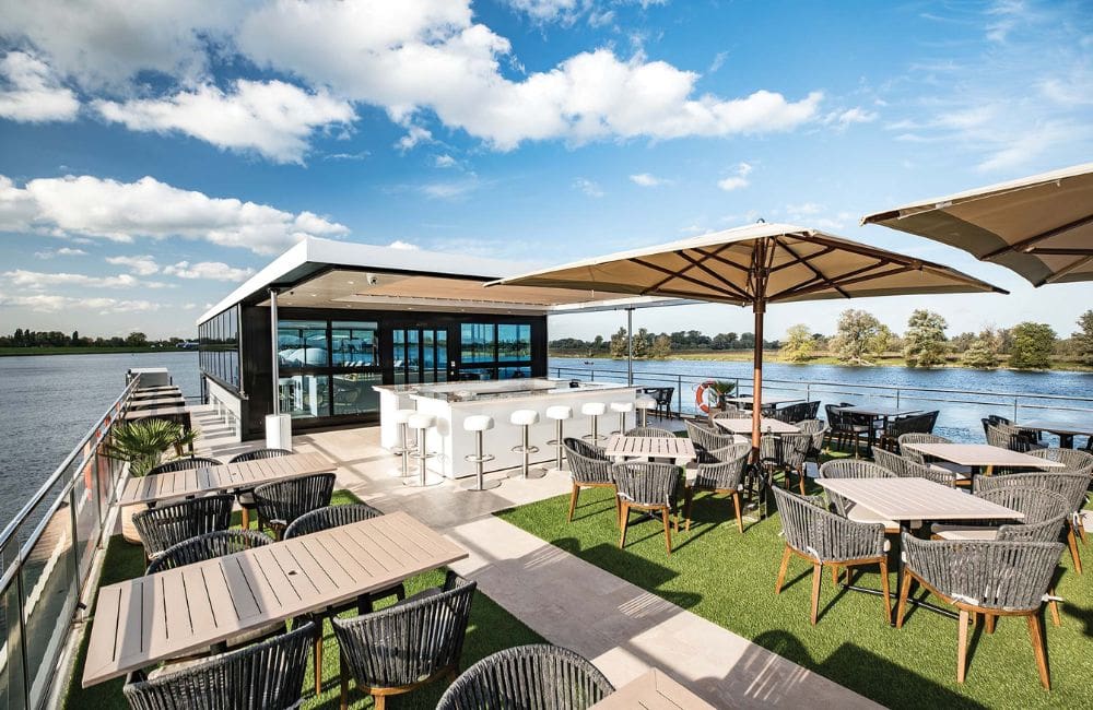 The deck on Andorinha