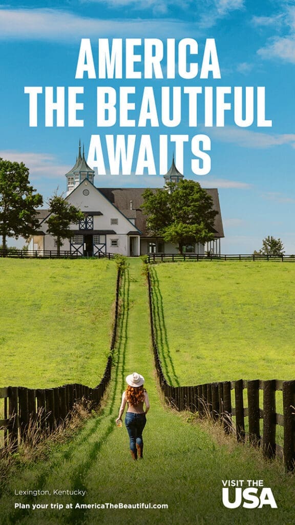 'America the Beautiful' campaign visuals.