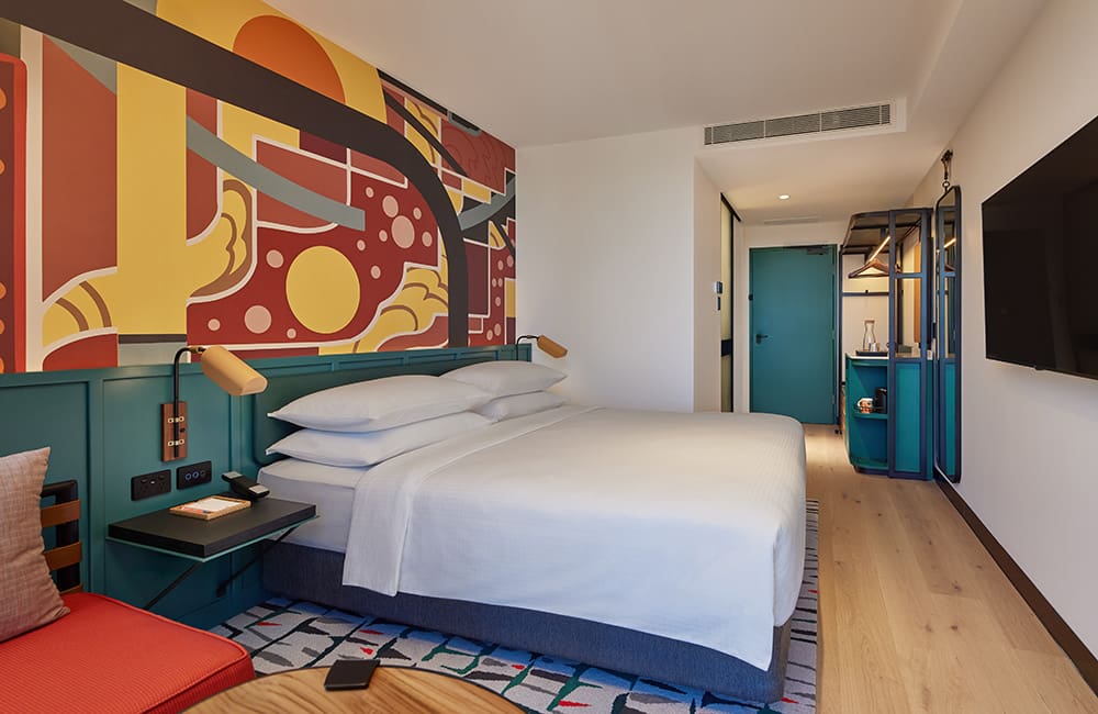 King Room at Caption by Hyatt Central Sydney.