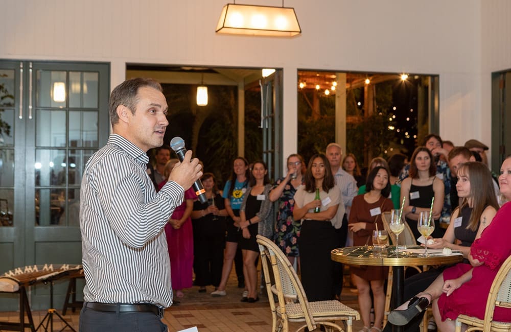 Inside Travel Group Managing Director Australia Tim Oakes at the event.