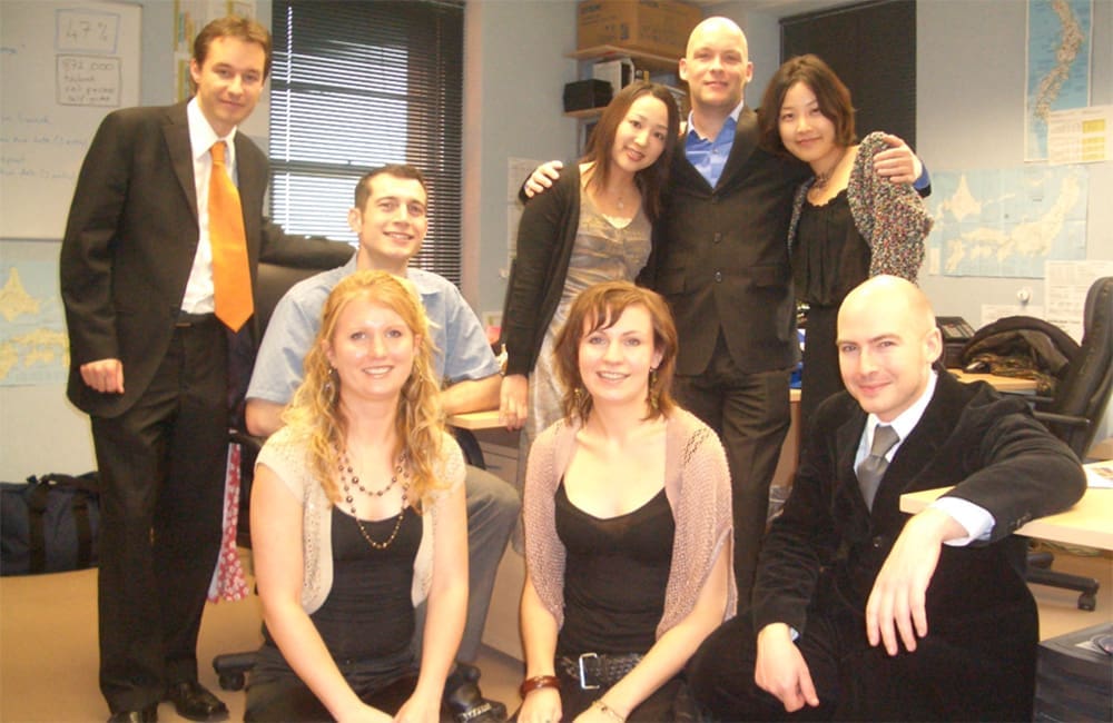 20 years ago: InsideJapan team in 2005.