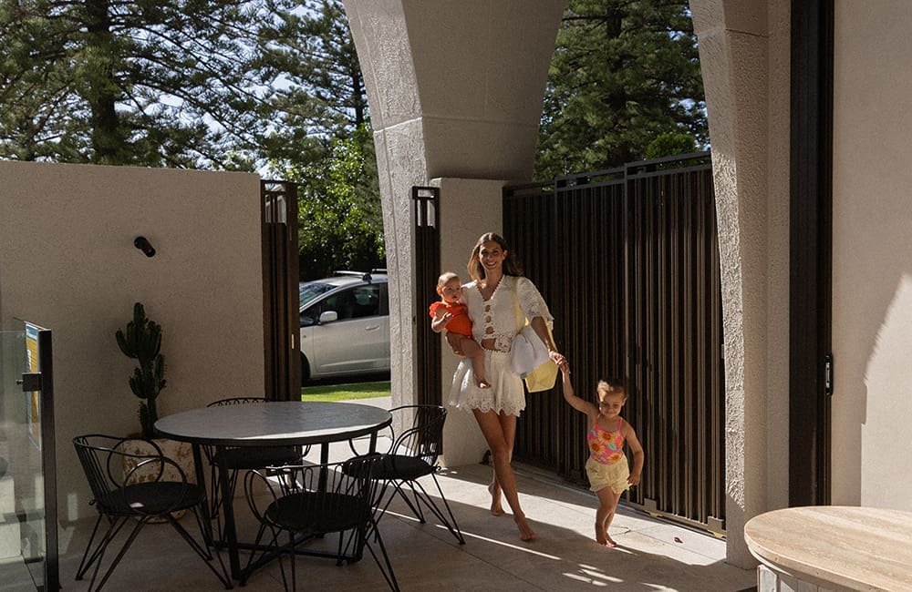 Private entry at Mondrian Gold Coast Beach House.