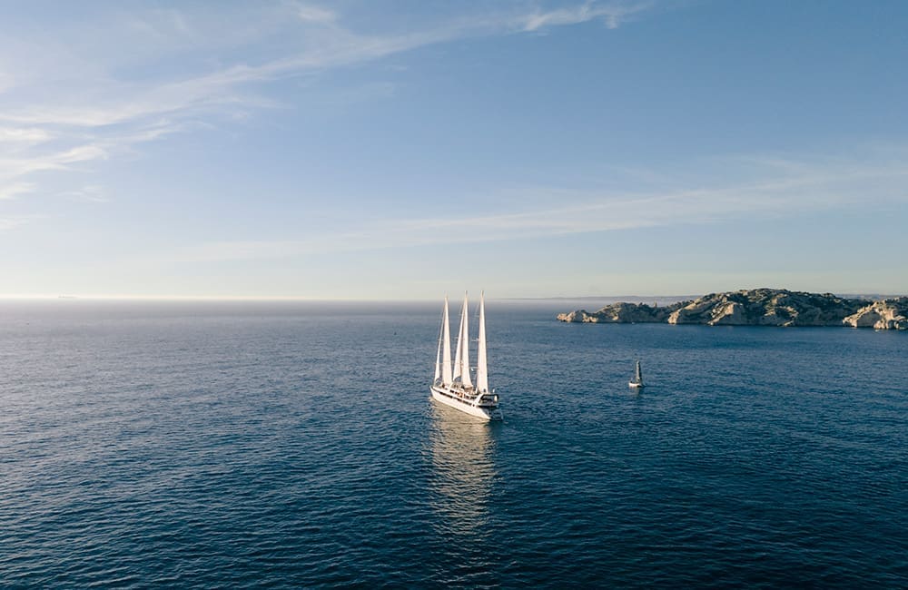 Movers + Shakers: Ponant announces Benoît-Etienne Domenget as new Group CEO 2 Le Ponant luxury yacht in Marseille, France. Image: Julien Fabro