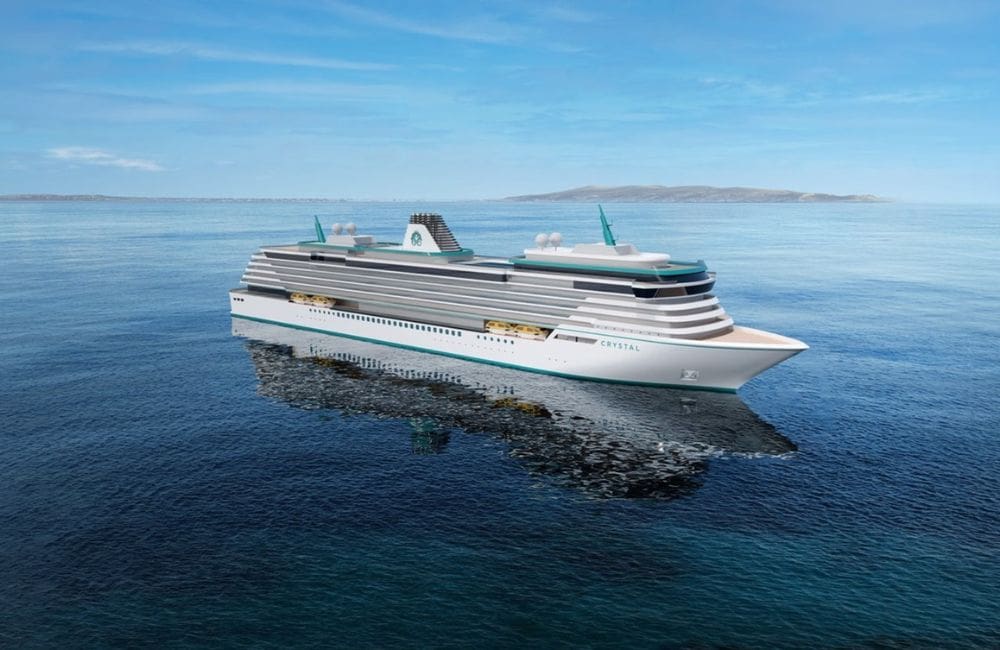 Crystal's first new-build ship in 25 years