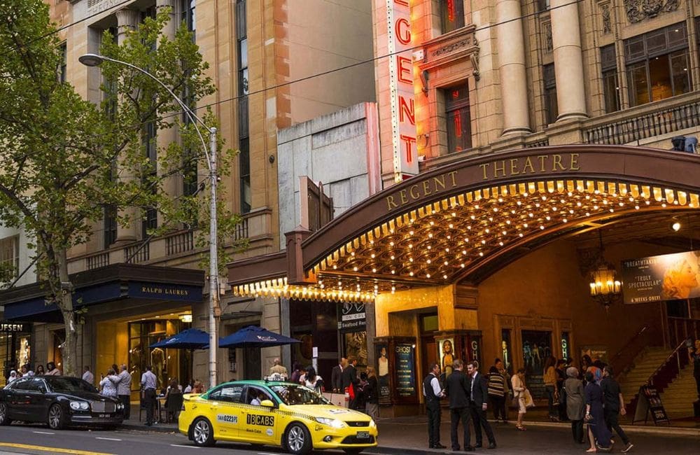 Melbourne's theatre district