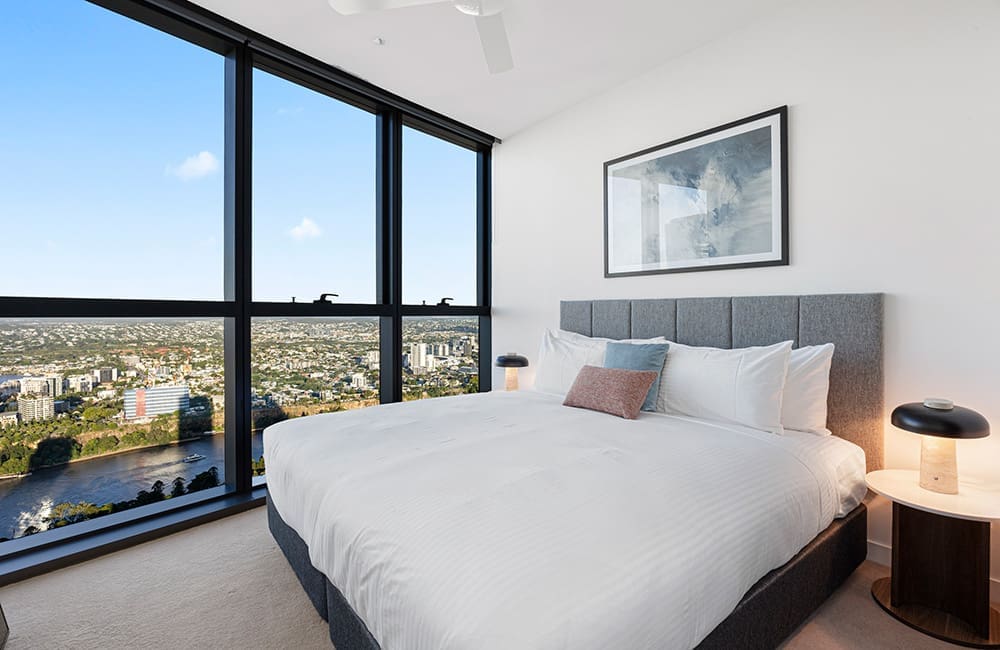 Two-Bedroom Premium Skyline View suite at Avani Living Queen’s Wharf Residences.