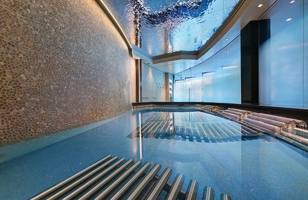 Hydra Lounge at The Spa on Celebrity Xcel.