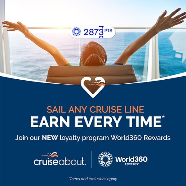 Cruiseabout is one of FCTG's World360 Rewards launch brands.