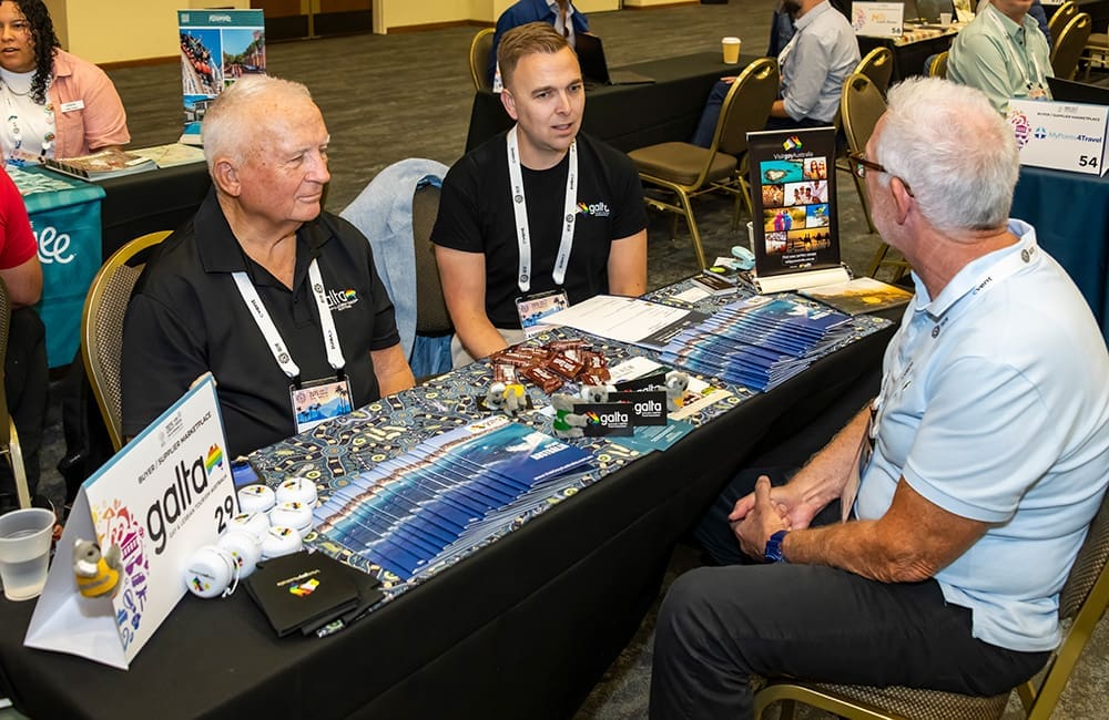 GALTA represents at the IGLTA 2025 Buyer/Supplier Marketplace. Image: Danny Dek Photography