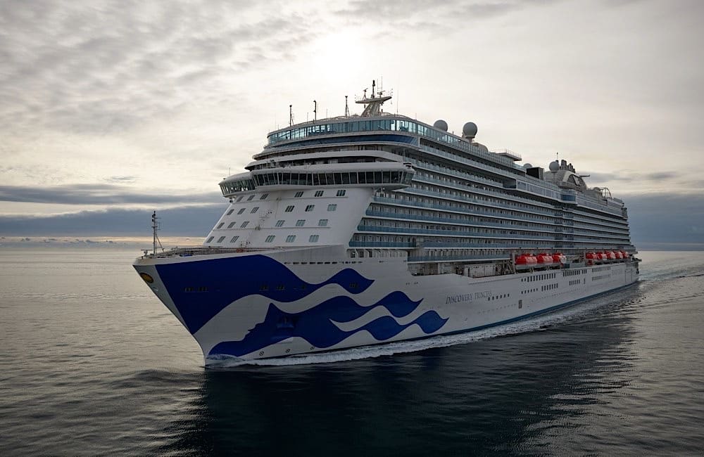 Discovery Princess is set to arrive in Sydney in December 2025 for her first Australian season. Image: Princess Cruises
