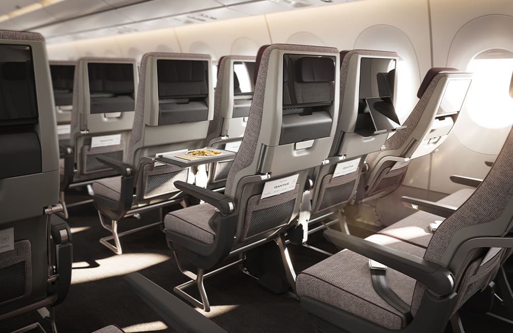 Qantas Project Sunrise A350 Economy