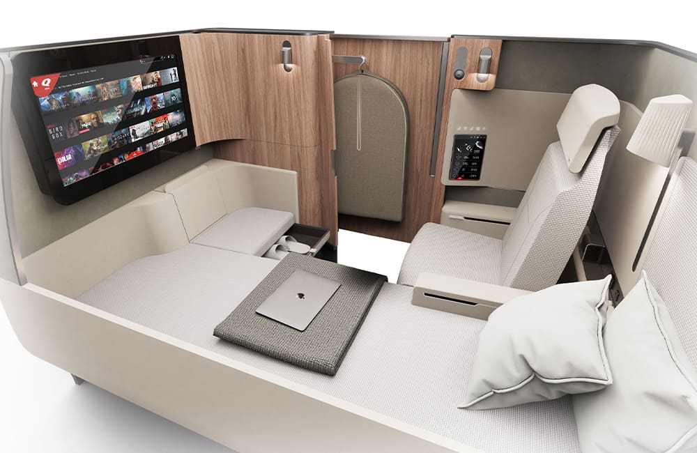 Qantas Project Sunrise A350 First Class