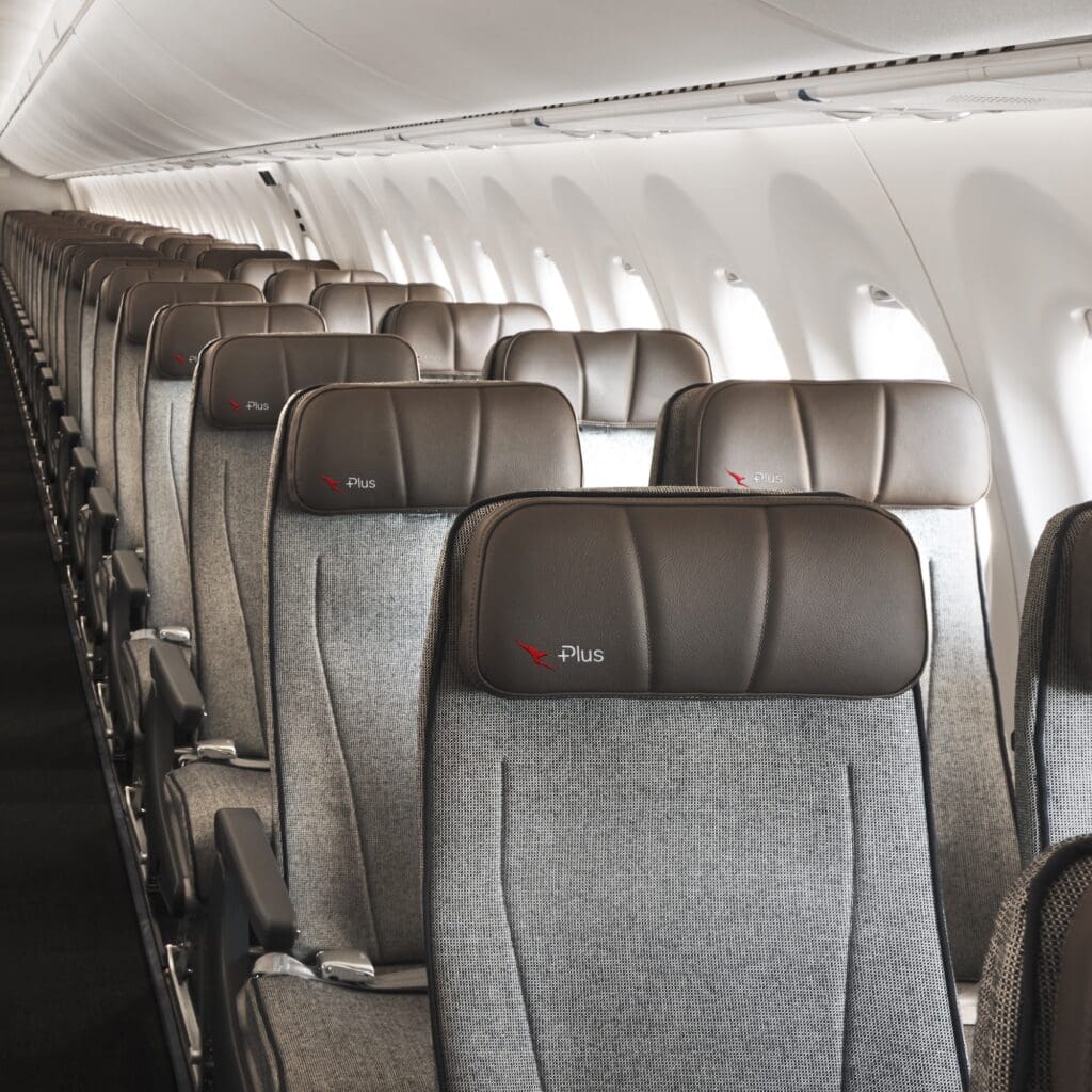 The rollout of the new Qantas Economy Plus will begin in February next year.