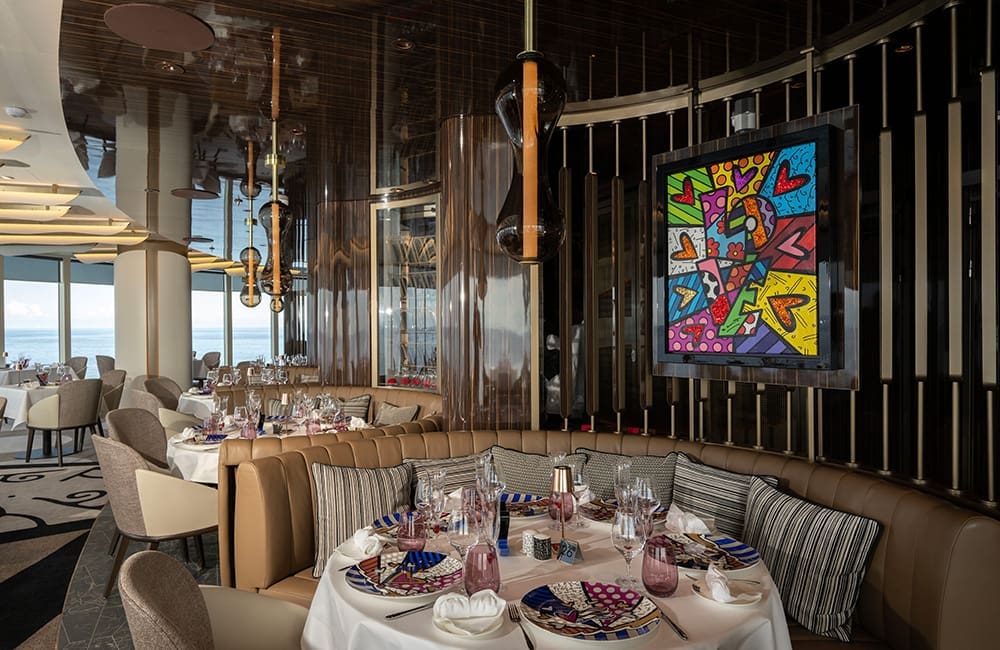 Love by Britto restaurant on Star Princess. Image: Princess Cruises