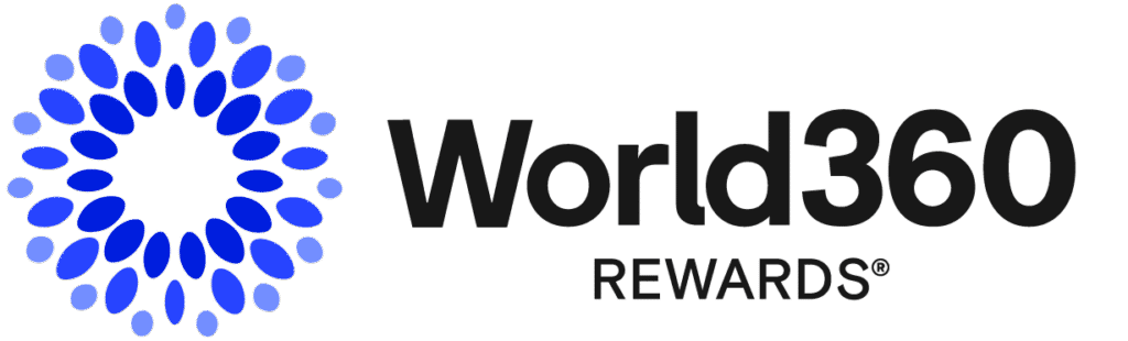 FCTG introduces World360 Rewards loyalty program logo.