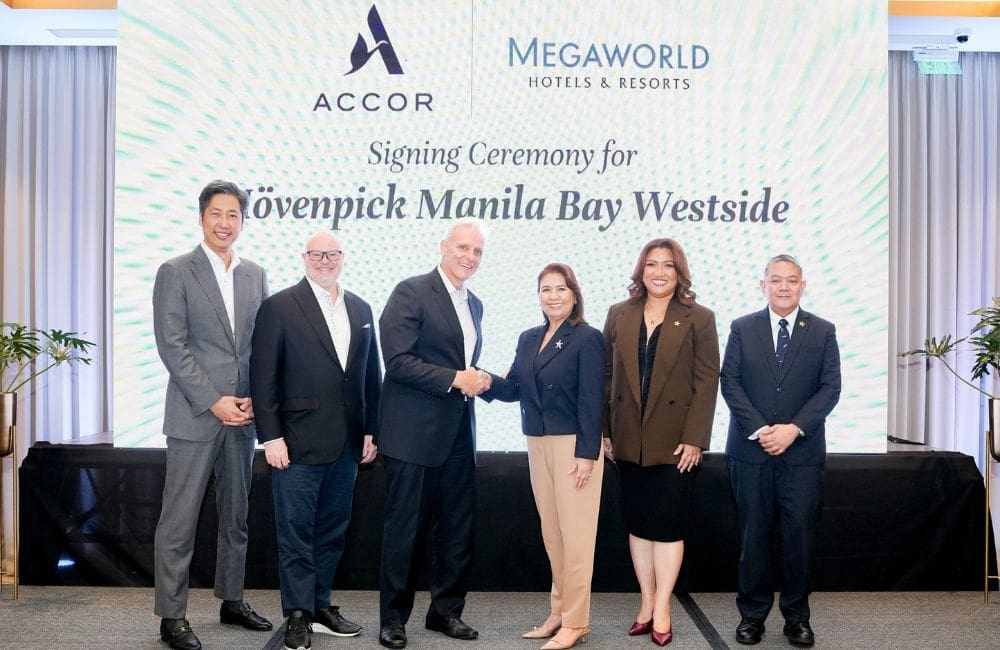 Accor and Megaworld signing a deal for Mövenpick's largest hotel in the Philippines