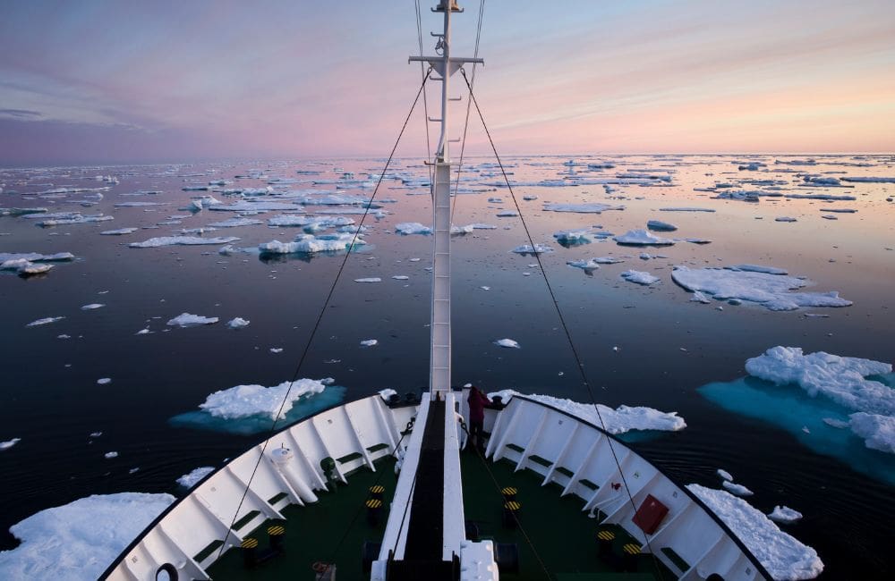 Movers + Shakers: Aurora Expeditions adds Megan Peterie for global trade engagement 2 Aurora in Greenland © Chris Van Hove - Courtesy Aurora Expeditions