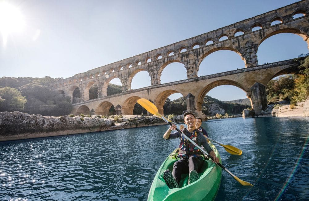 Exploring Pont du Gard on a Rhône River cruise with Adventures by Disney © Disney