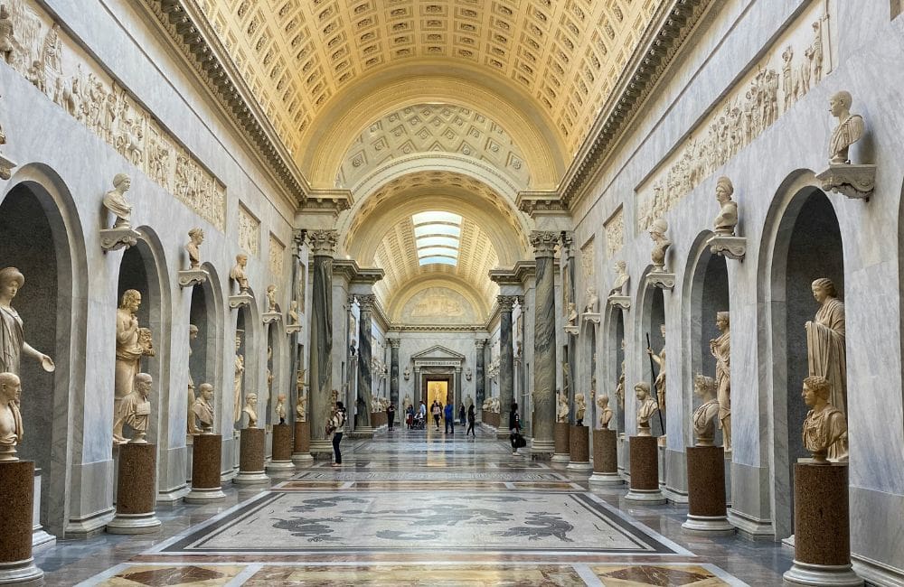Inside Rome’s Vatican Museums with Crystal © Corey Buckley