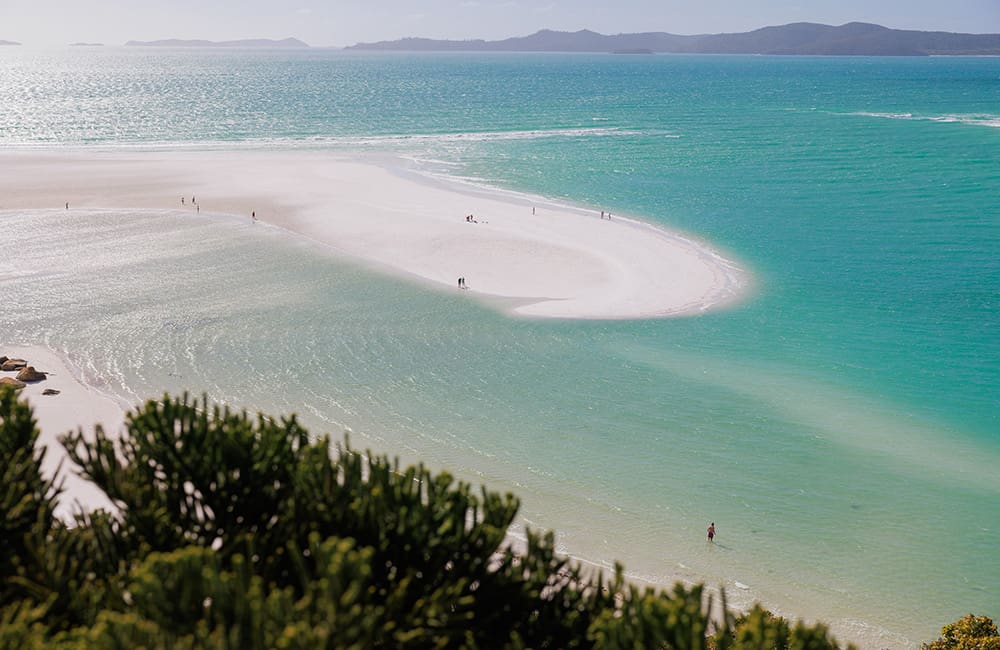 Beach in The Whitsundays, Queensland. Image: Shannyn Higgins
